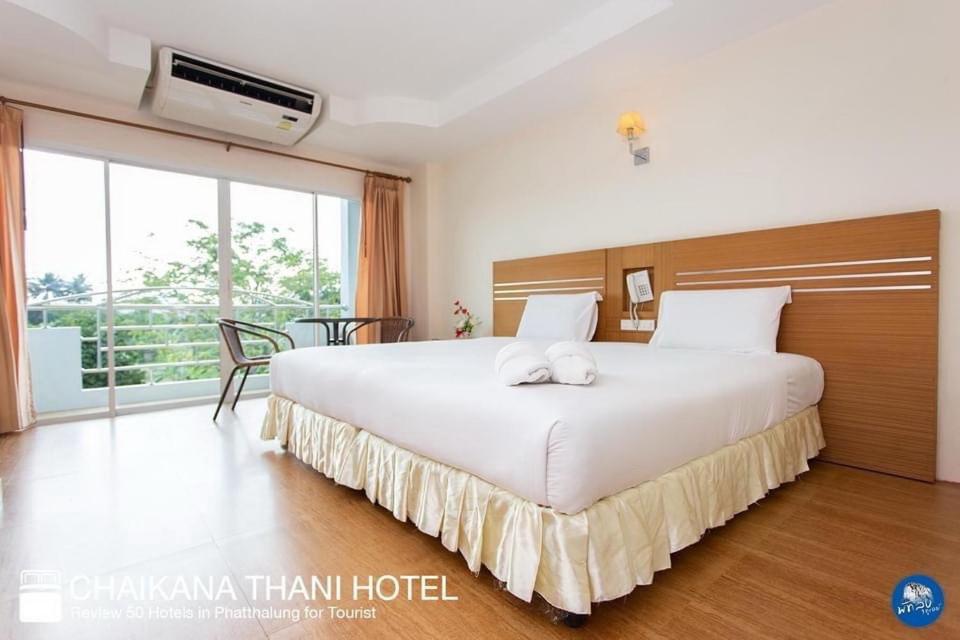 Chaikana Thani Hotel Phatthalung Bagian luar foto